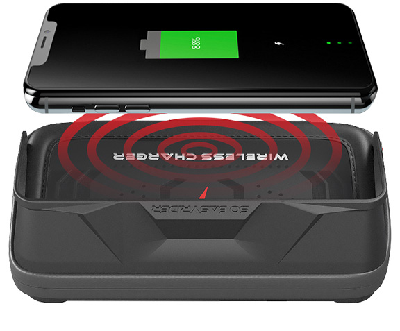 Motorcycle wireless phone shop charger